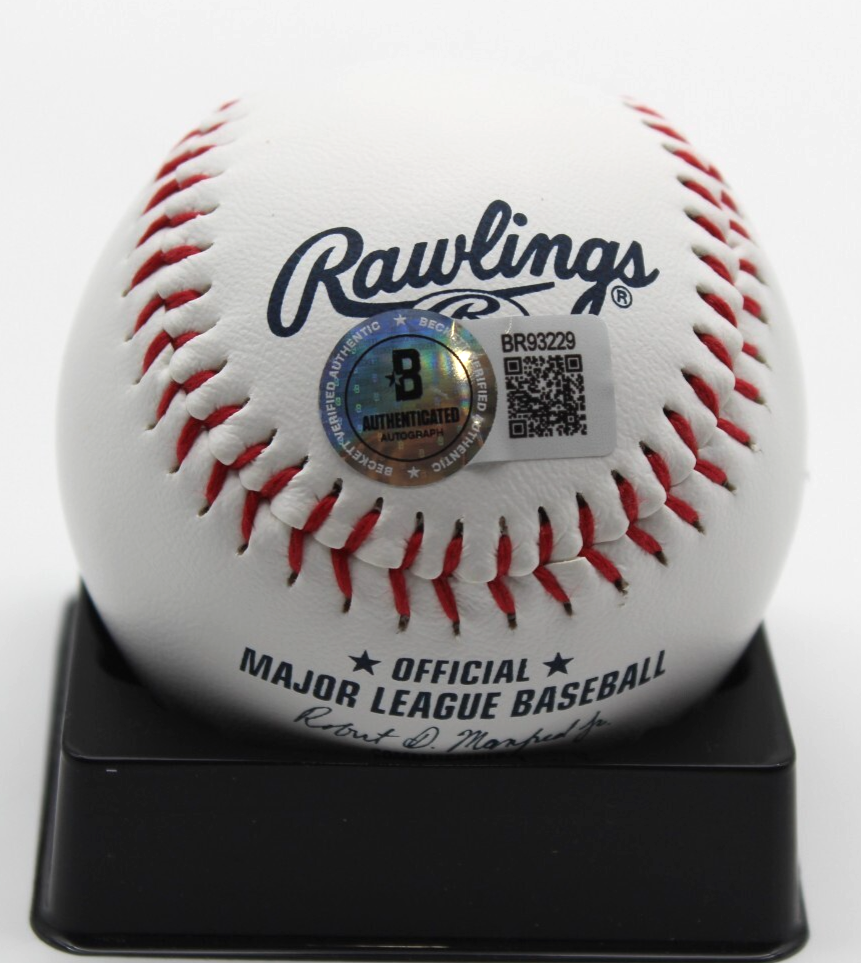 Bryan Ramos Signed Major League Baseball White Sox w/Beckett BAS BR93229