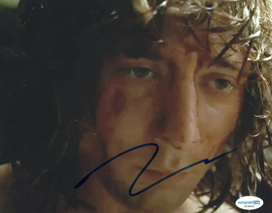 Jeremy Allen White The Iron Claw Von Erich Signed 8x10 Photo w/ACOA SC98470