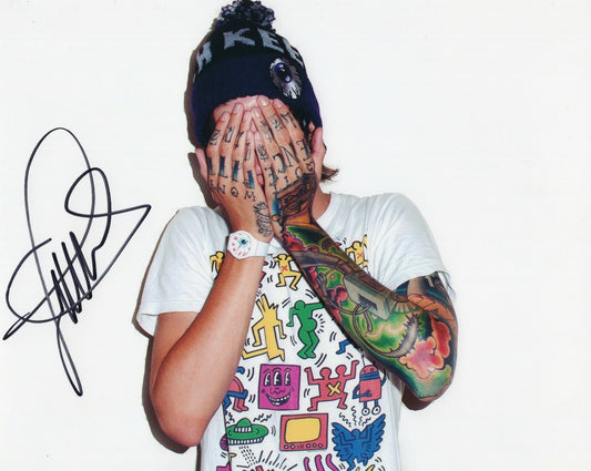 T Mills Travis Signed 8x10 Photo w/COA Singer Ready Fire Aim The Takeover #4 