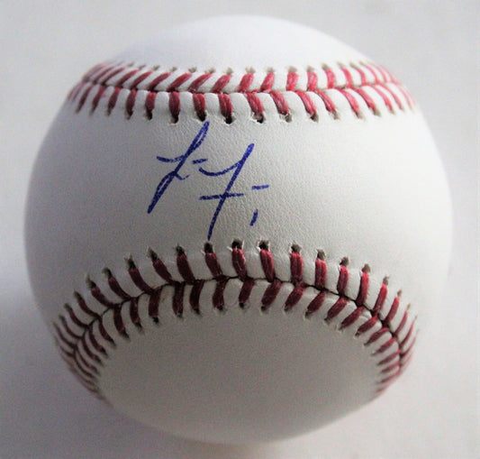 Lucius Fox Signed Official Major League Baseball Tampa Bay Rays W/COA