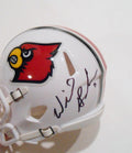 Will Gardner Signed Mini Helmet w/COA Louisville Cardinals Football