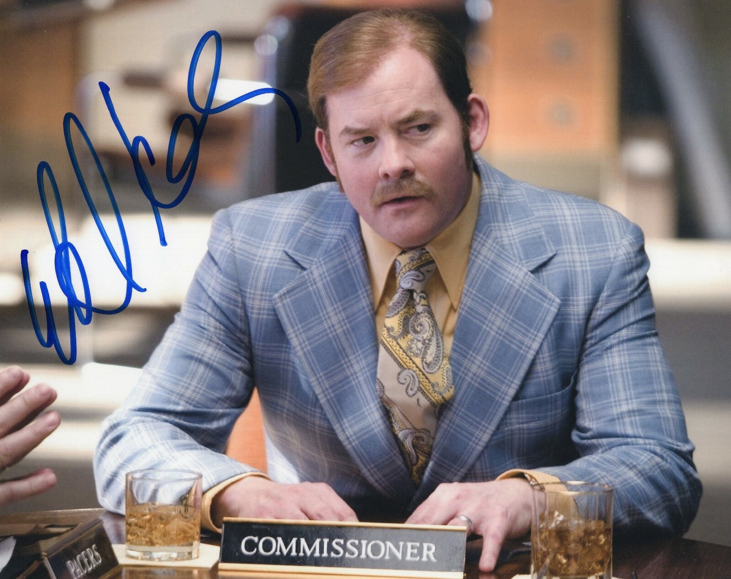 David Koechner Signed 8x10 Photo w/COA  The Office Anchorman 