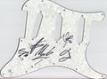 The Wanted Group Signed Electric Pickguard W/COA Max Nathan Tom Siva Jay #1