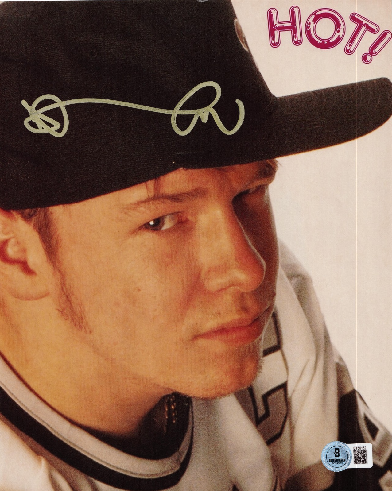 Donnie Wahlberg Signed NKOTB Reagan Blue Bloods 8x10 Photo W/Beckett COA BT56162