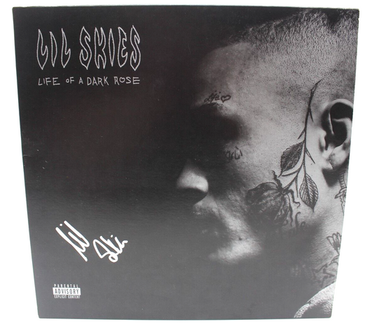 Lil Skies Signed Life of A Dark Rose Vinyl Album LP Record W/BECKETT COA BN71260