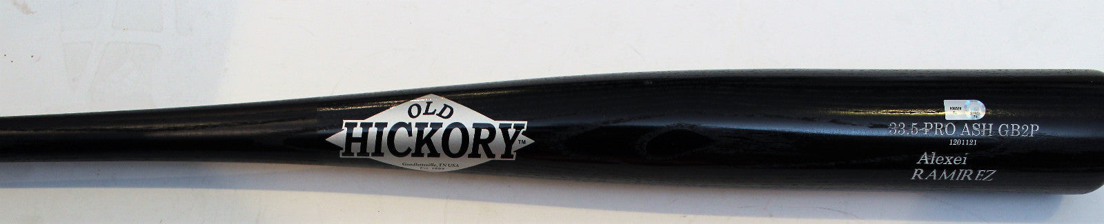 Alexei Ramirez Signed Old Hickory Bat w/MLB Authentic COA Game Model White Sox