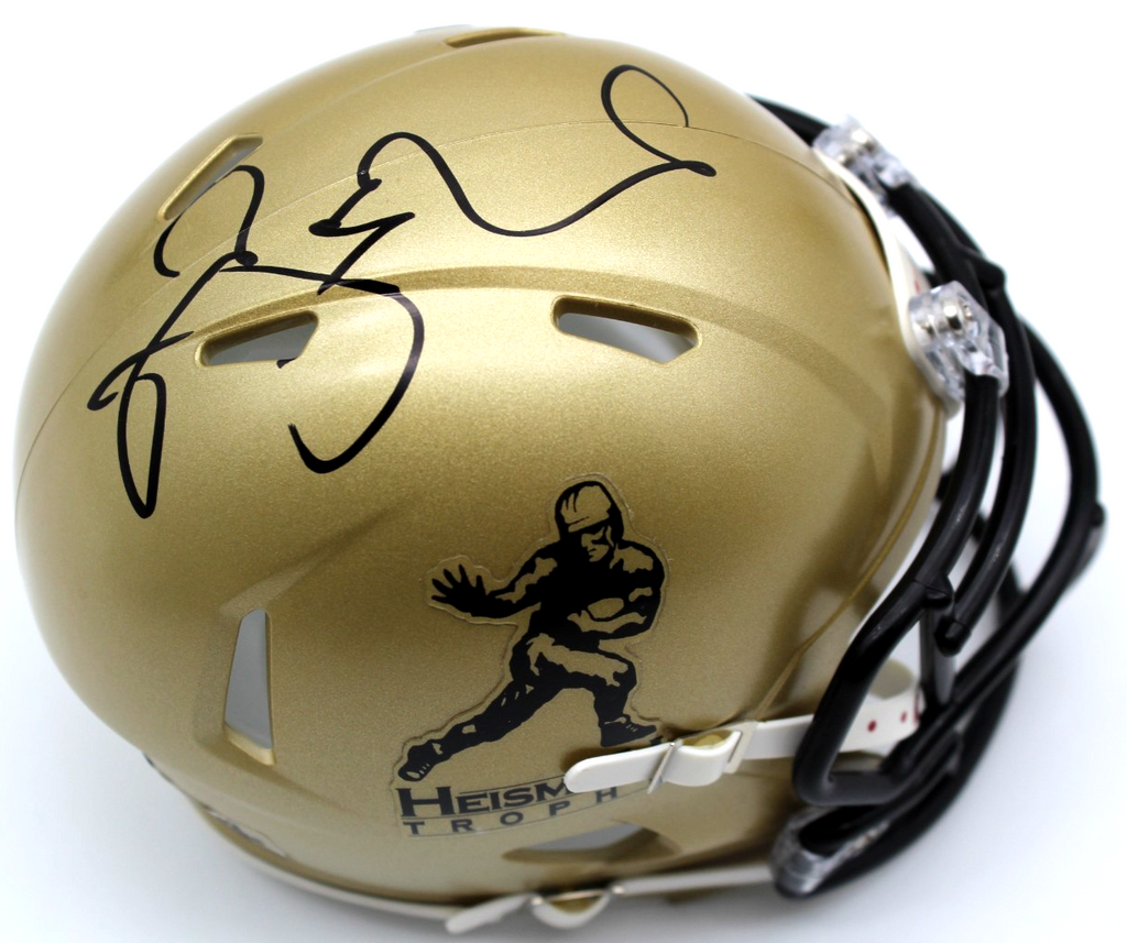 Matt Leinart Signed Heisman Trophy Mini Helmet USC w/Beckett COA BU41416
