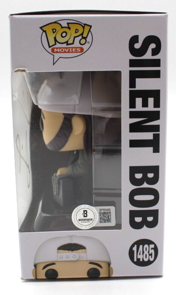 Kevin Smith Clerks Silent Bob Signed Funko Pop 1485 w/Beckett COA BP89488 BAS