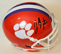 Joe Ngata Signed Clemson Tigers Mini Football Helmet W/COA 2019 #1