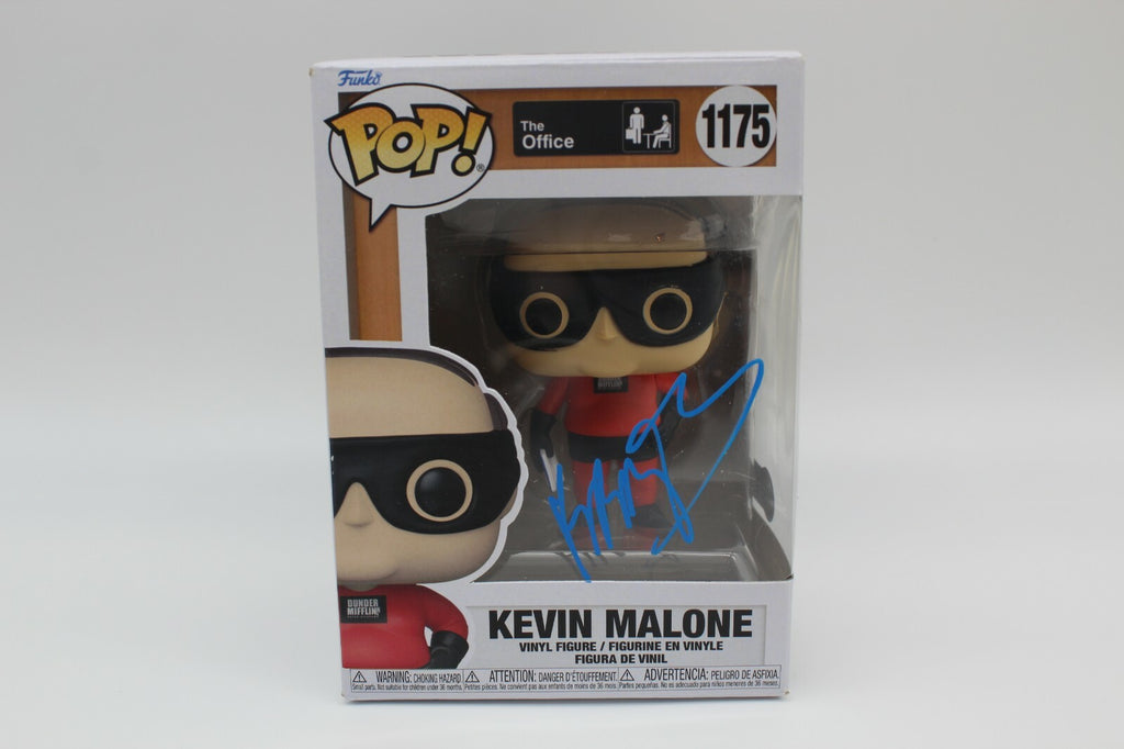 Brian Baumgartner Signed Kevin Malone The Office Funko Pop w/Beckett COA BD42625