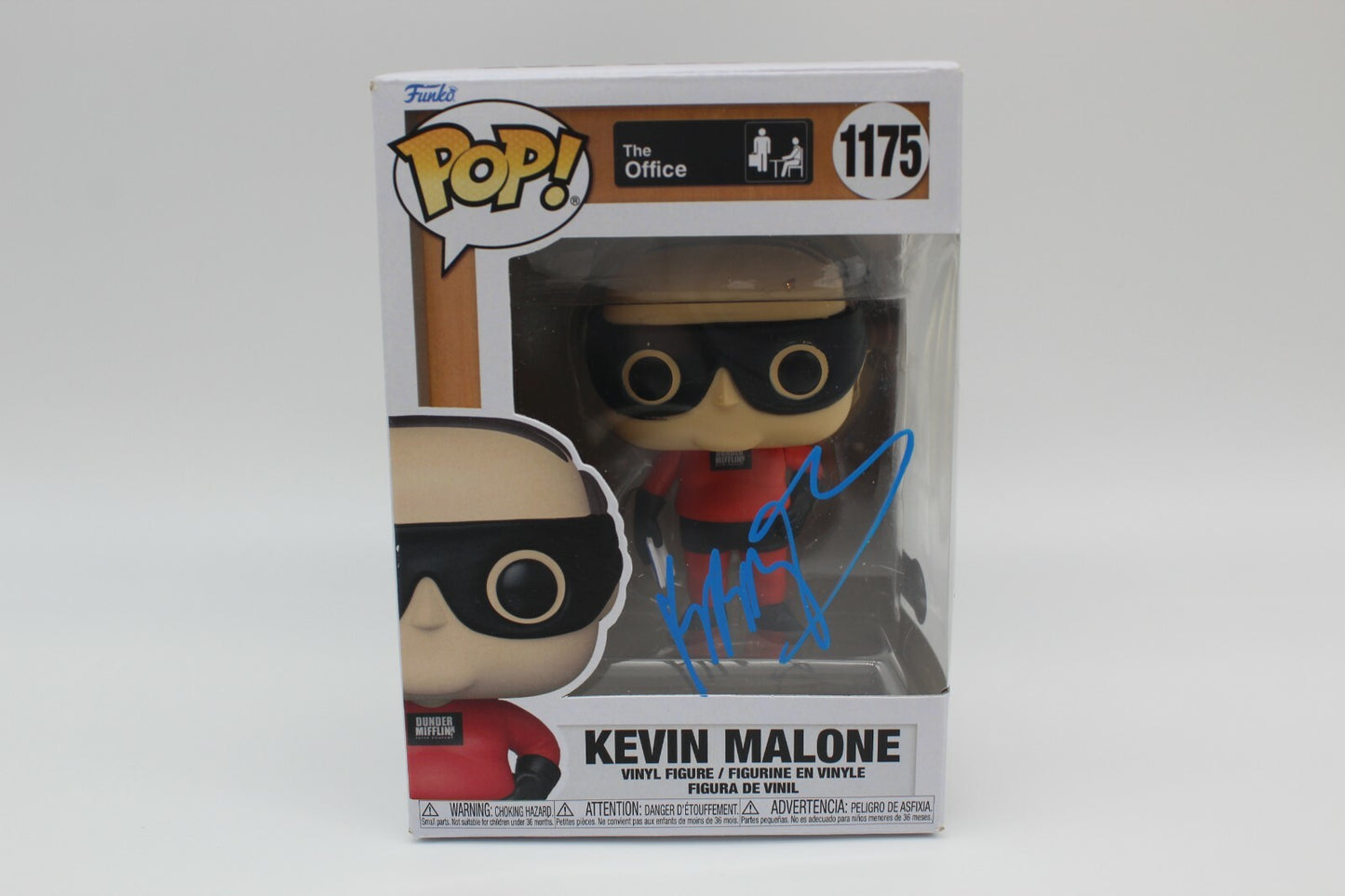 Brian Baumgartner Signed Kevin Malone The Office Funko Pop w/Beckett COA BD42625
