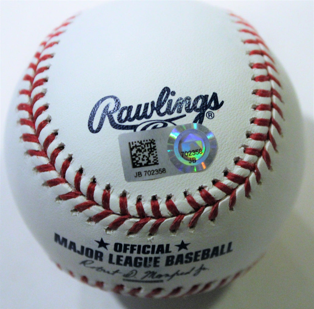 Yoan Moncada Signed Major League Baseball w/COA White Sox MLB Hologram #1