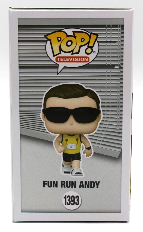 Ed Helms Signed The Office Fun Run Andy Funko Pop 1393 w/Beckett COA BQ83851