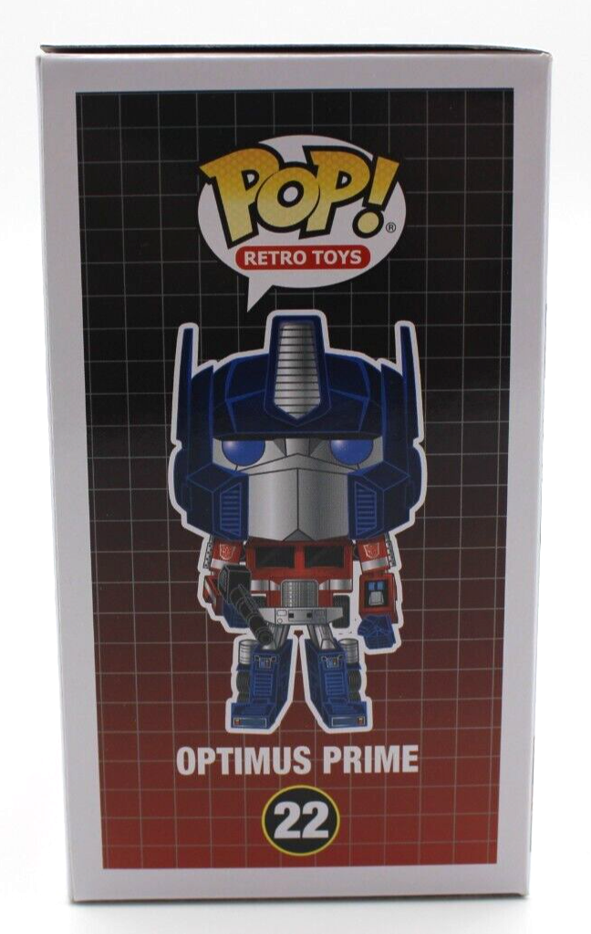 Peter Cullen Transformers Optimus Prime #22 Signed Funko w/Beckett COA BP89893