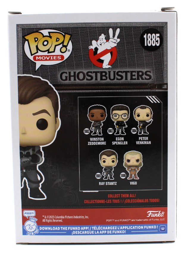 Dan Aykroyd Signed Ghostbusters Ray Stantz 1885 Funko Pop w/Beckett COA 3W041954