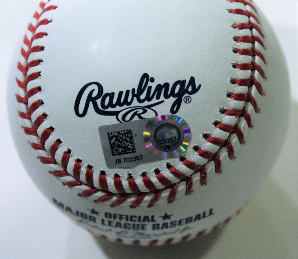 Yoan Moncada Signed Official Major League Baseball w/COA White Sox MLB Hologram
