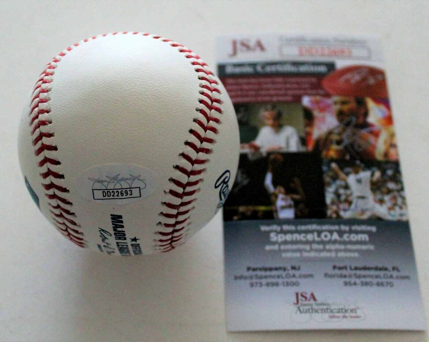 Seuly Matias Signed Official Major League Baseball Kansas City Royals W/JSA COA