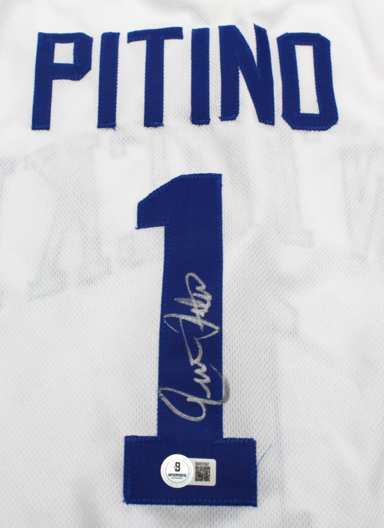Rick Pitino Signed Kentucky Wildcats XL Custom Jersey W/Beckett COA BR67697