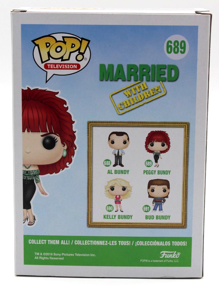 Katey Sagal Signed Married With Children 689 Funko Pop w/Beckett COA BS38066