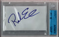 Rahm Emanuel Signed Index Card JSA Authentic Beckett Slabbed Chicago Mayor #2