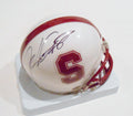Keller Chryst Signed Stanford Mini Helmet w/COA Cardinal Football