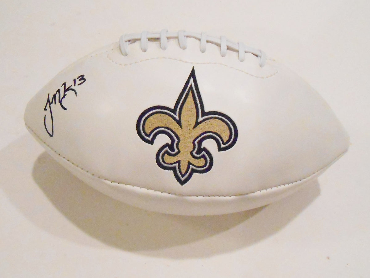 Joseph Morgan Signed New Orleans Saints Logo Football w/COA