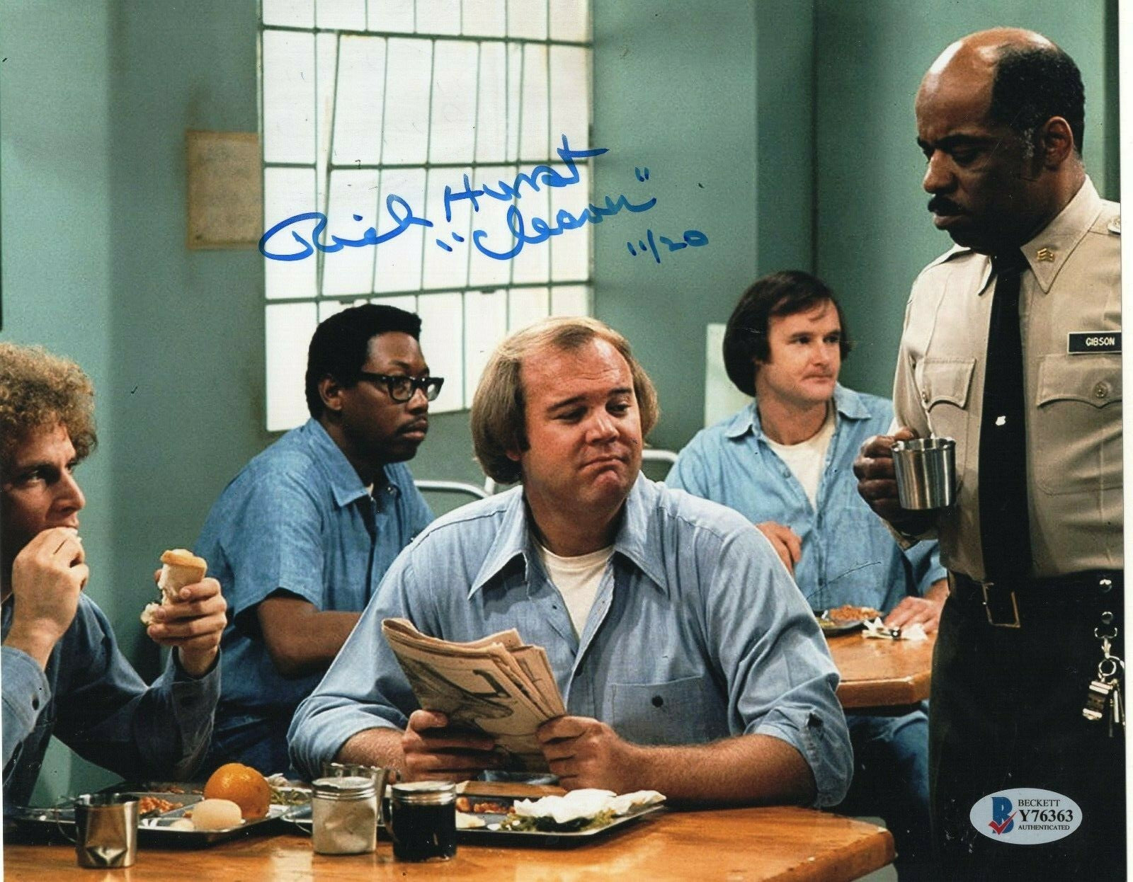 Rick Hurst Cleaver On The Rocks TV Show Signed 8x10 Photo w/Beckett COA Y76363