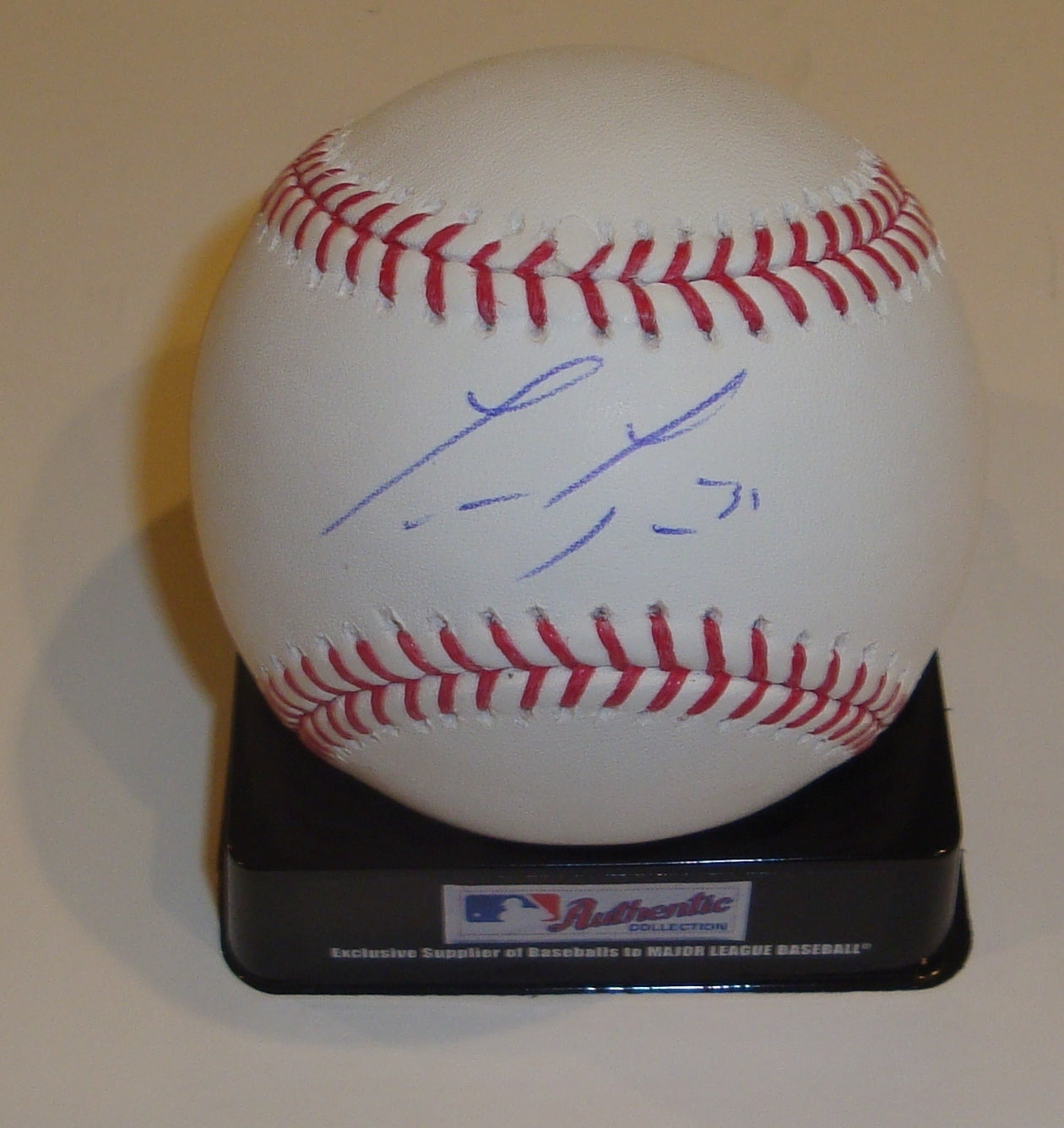 Lance Lynn Signed Official Major League Game Baseball w/COA 2012 Cardinals #1