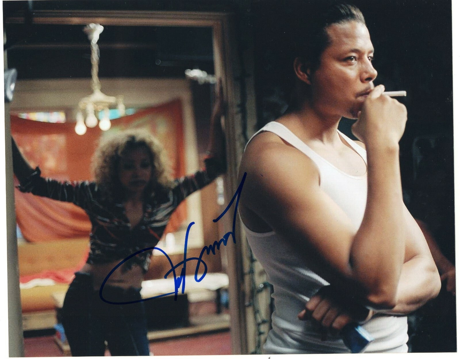 Terrence Howard Signed 8x10 Photo w/COA Iron Man Hustle & Flow #2  