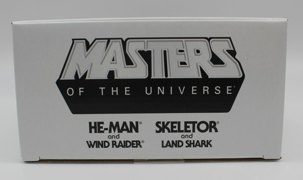 SDCC 2021 Mattel Exclusive Hot Wheels MOTU Wind Raider vs Land Shark Inhand
