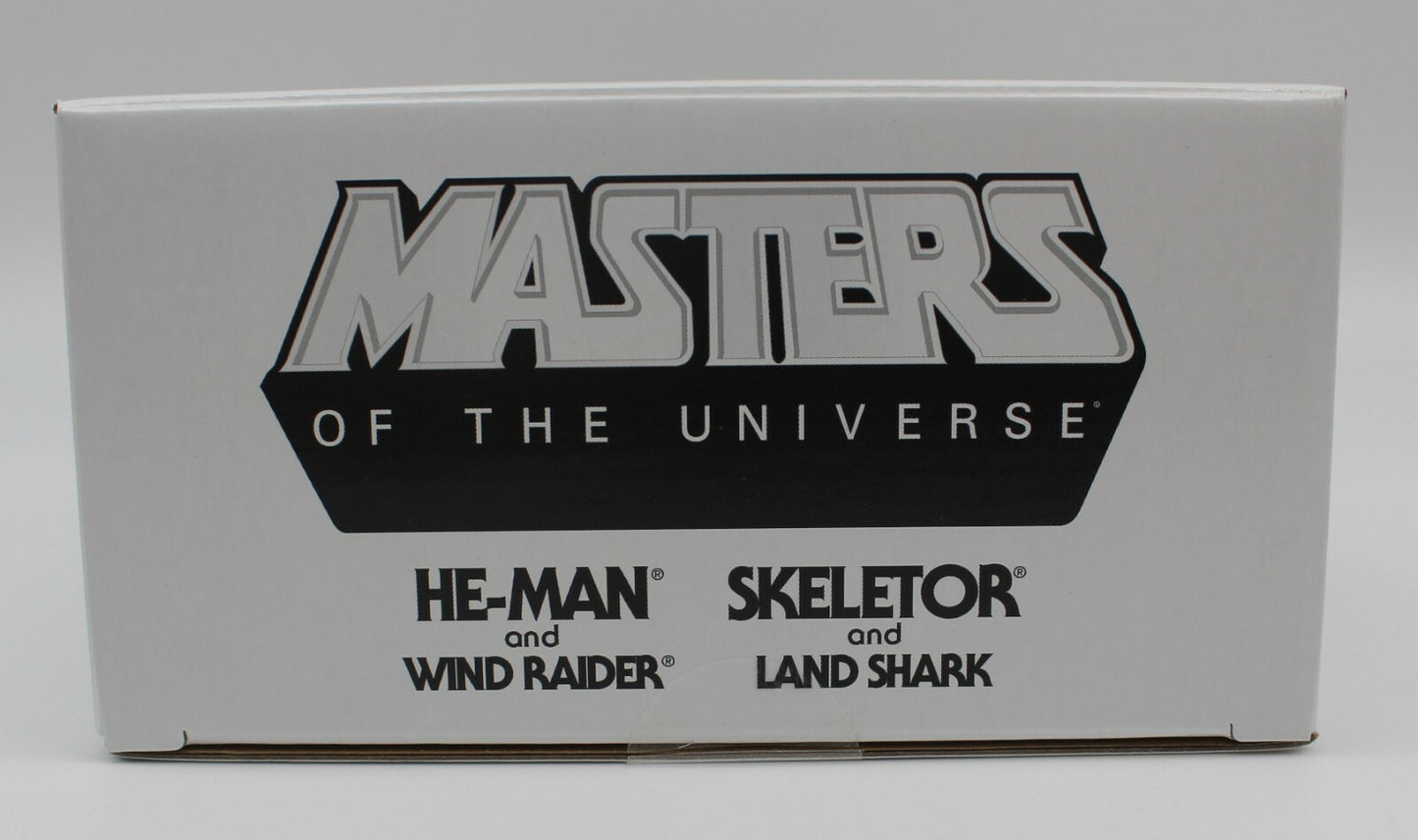 SDCC 2021 Mattel Exclusive Hot Wheels MOTU Wind Raider vs Land Shark Inhand