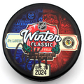 Cam Fowler Signed St. Louis Blues 2024 Winter Classic Hockey Puck w/COA