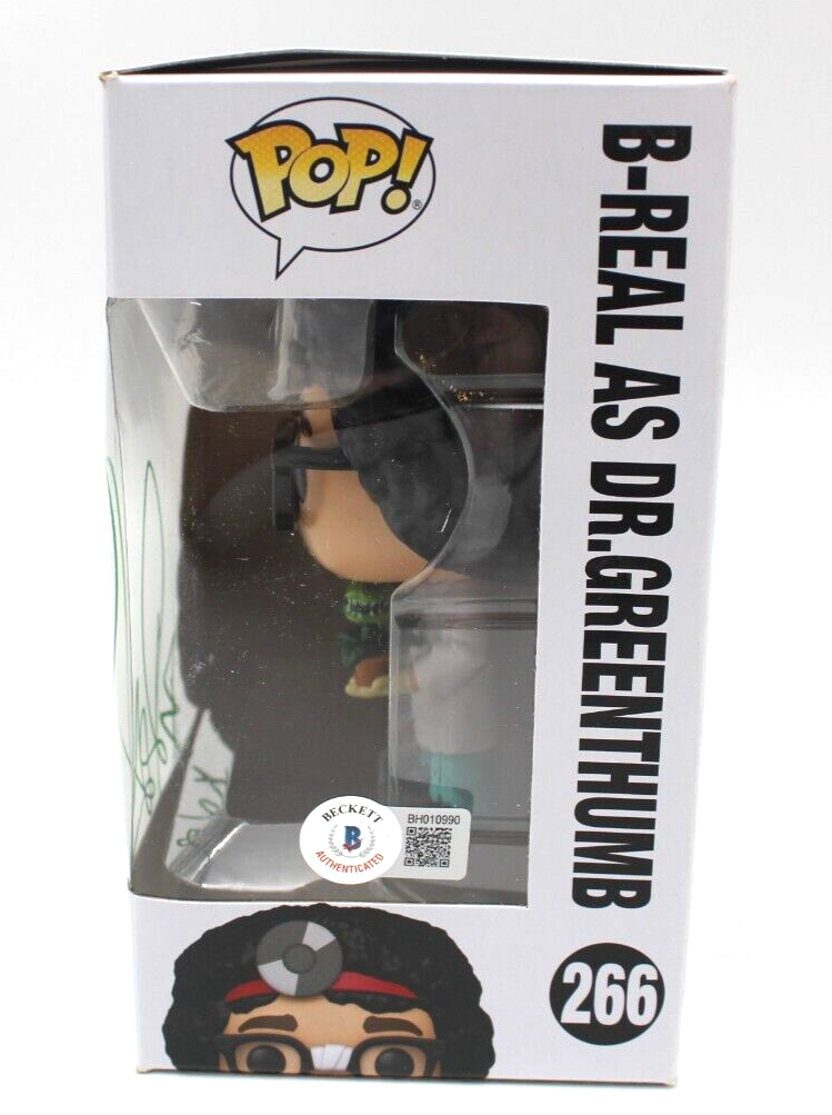 B-Real AS Dr. Greenthumb Cypress Hill Signed Funko Pop w/Beckett COA BH010990