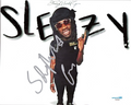 SleazyWorld Go Rap Hip Hop Signed 8x10 Photo w/ACOA SD59966