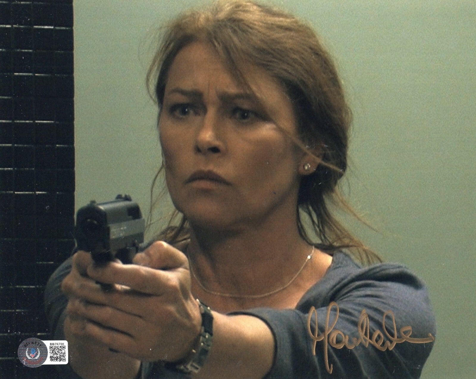 Joanna Pacula Signed Marked For Death 8x10 Photo w/Beckett BAS COA BB76780