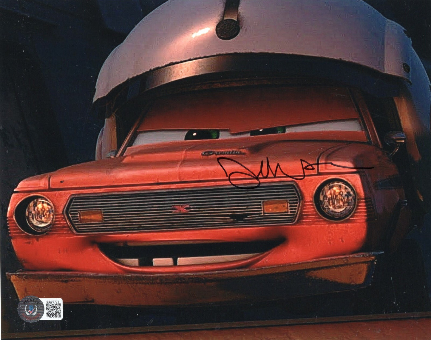 Joe Mantegna Signed CARS Movie Grem 8x10 Photo w/Beckett BAS COA BB76775