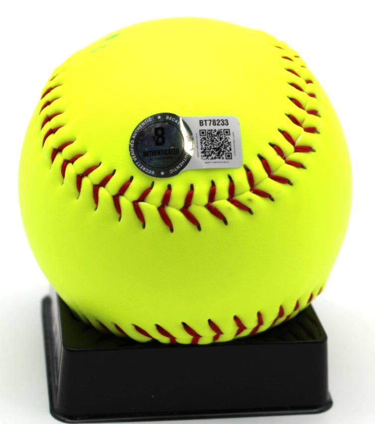 Cori McMillan Signed Chicago Bandits AUSL USA Softball w/Beckett BAS COA BT78233