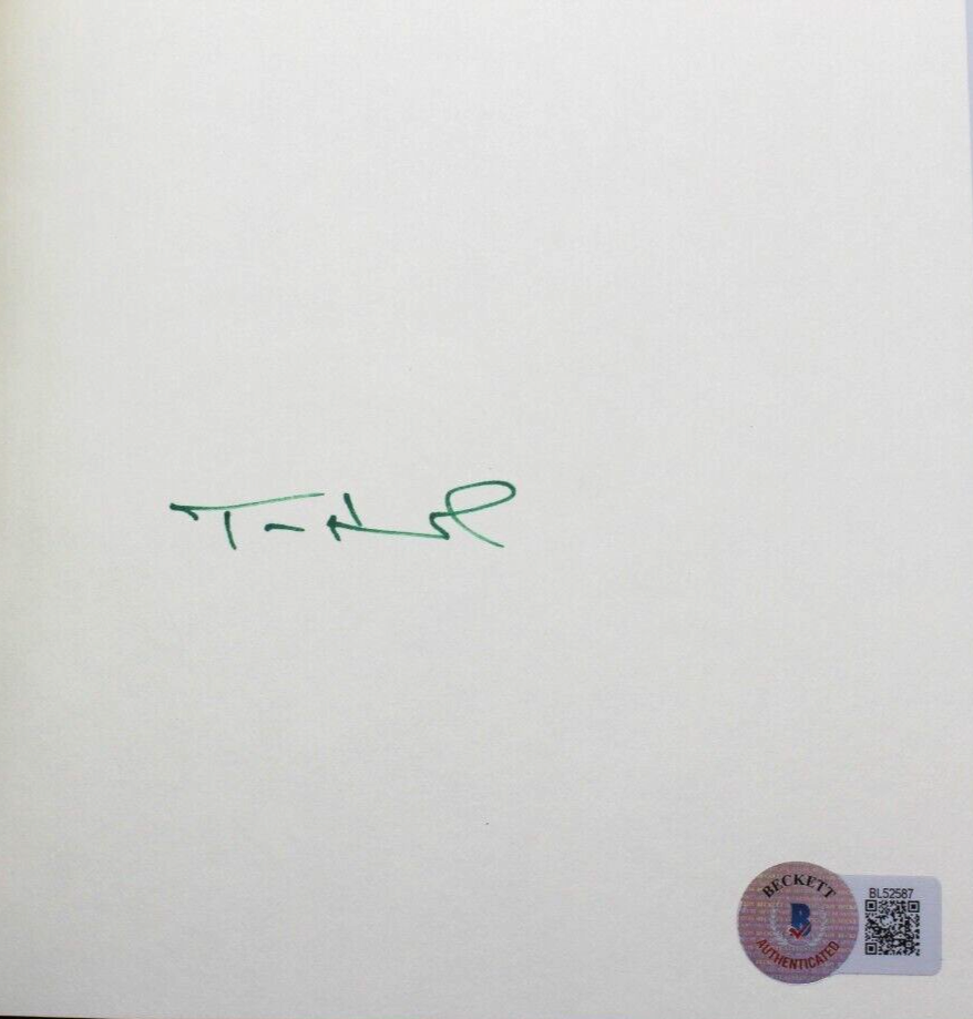Tom Hanks Signed Making Another Motion Picture Masterpiece Book W/Beckett COA