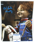 Ed Gale Signed Child's Play Movie Chucky 11x14 Photo w/Beckett COA BD42837