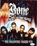 Bone Thugs n Harmony Krayzie Wish Flesh Bone Signed 8x10 Photo w/ACOA SD59890