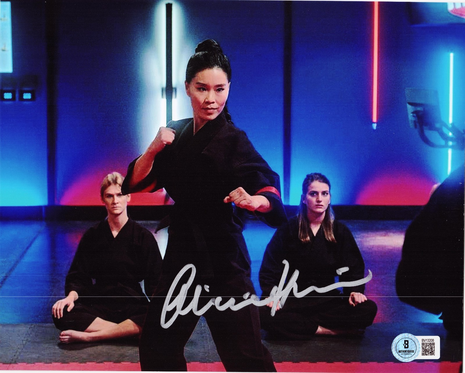 Alicia Hannah-Kim Signed Cobra Kai Kim Da-Eun 8x10 Photo w/Beckett BAS BV13208