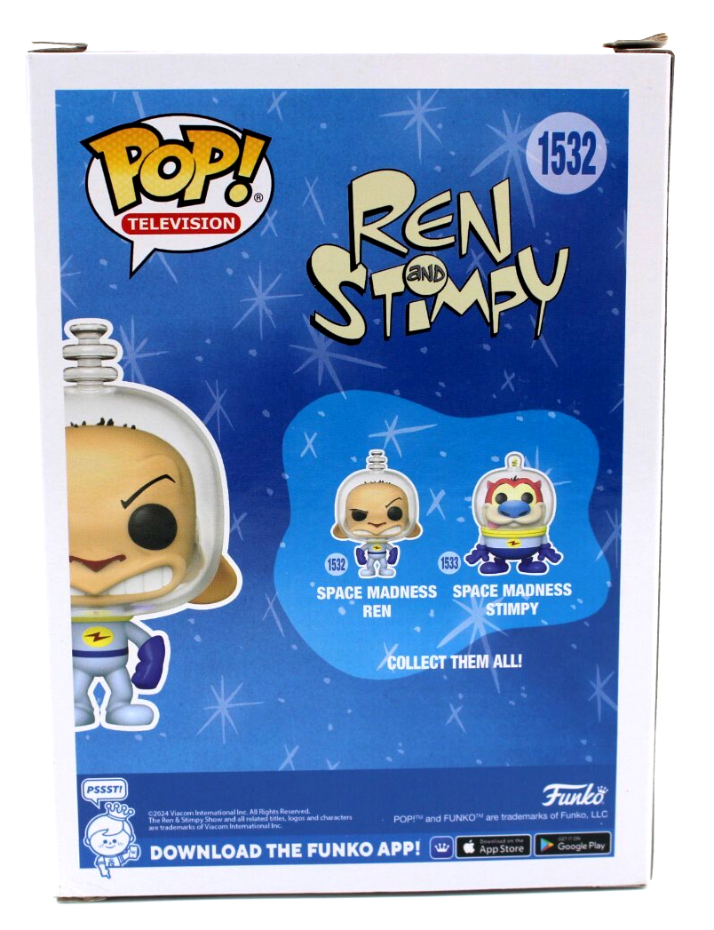 Bob Camp Signed Ren & Stimpy 1532 Space Madness Funko Pop w/Beckett COA BS38061