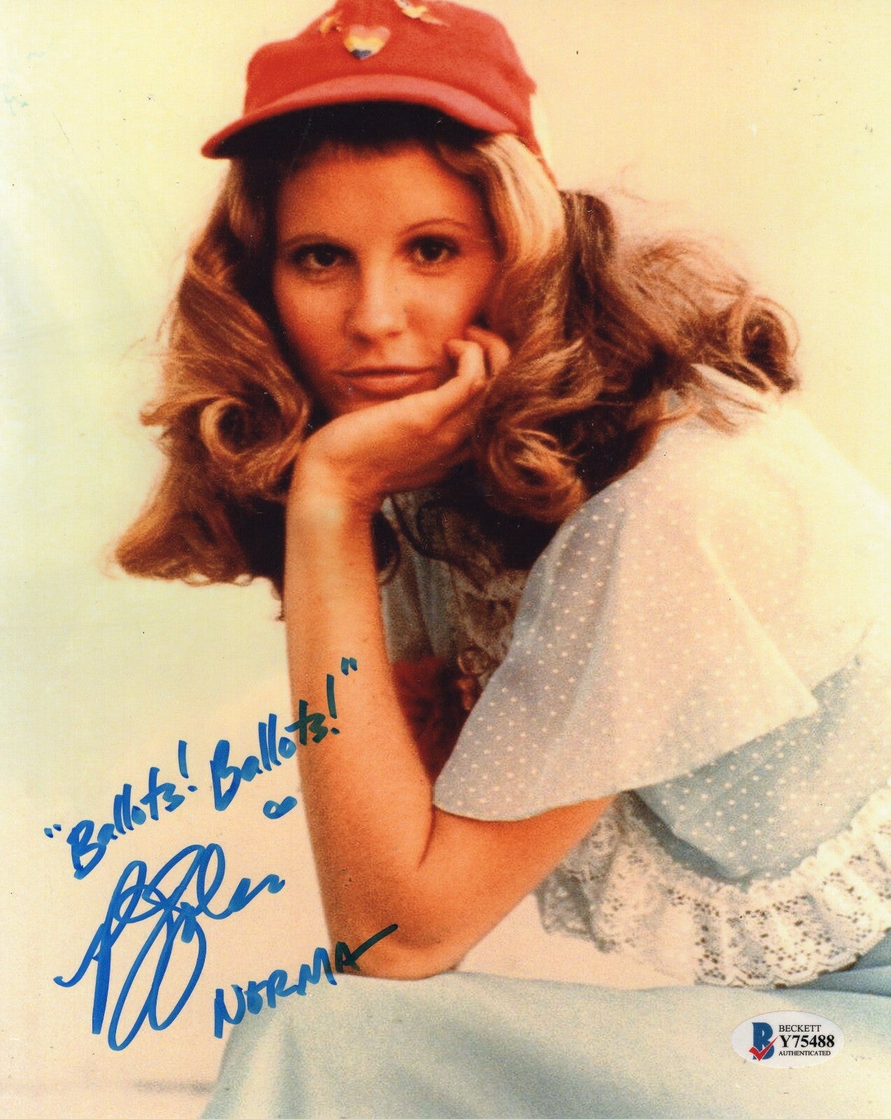 P.J. Soles Signed Carrie Norma Watson 8x10 Photo w/Beckett COA Y75488