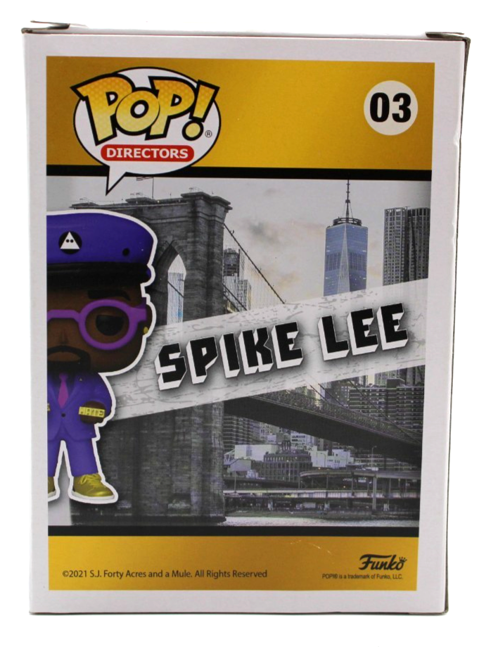 Spike Lee Signed Director Do The Right Thing Funko Pop 03 w/Beckett COA BT56264