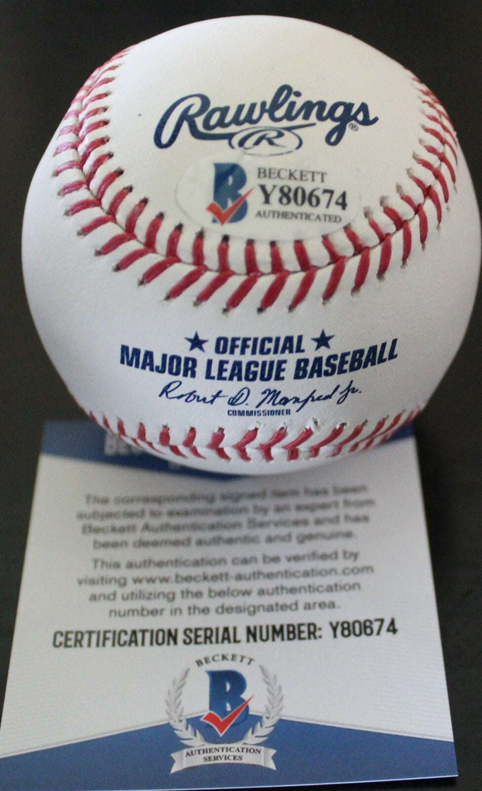 D.J. Wilson Chicago Cubs Signed Major League Baseball W/Beckett COA Y80674