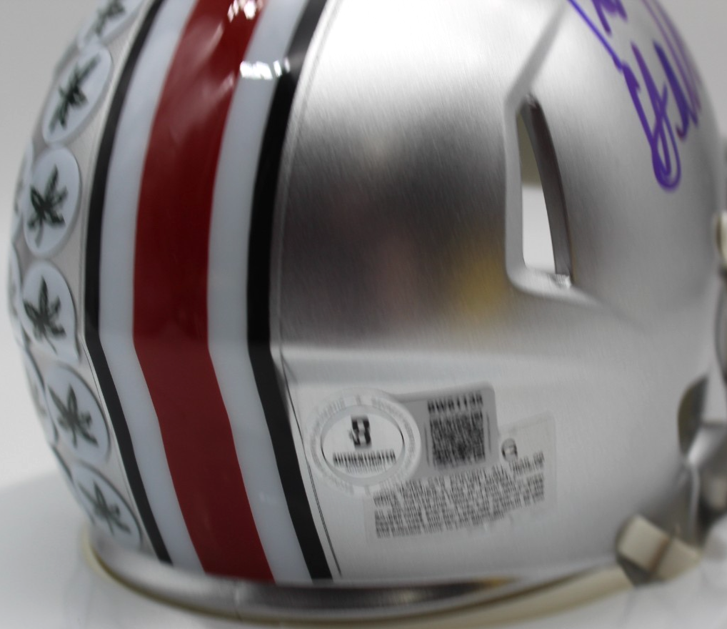 Kirk Herbstreit Ohio State Buckeyes Signed Mini Helmet w/Beckett COA BW61135