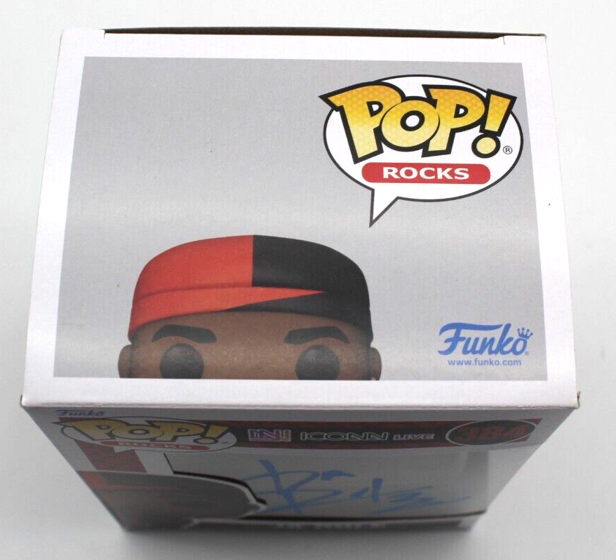 Ja Rule Signed Funko Pop 384 Rocks Icon Live w/Beckett COA BM61805 Window Swap