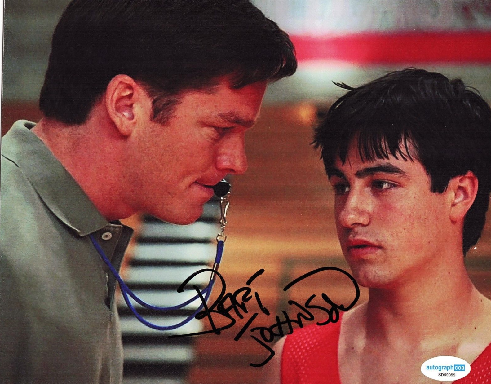 Bart Johnson High School Musical Coach Jack Signed 8x10 Photo w/ACOA SD59999