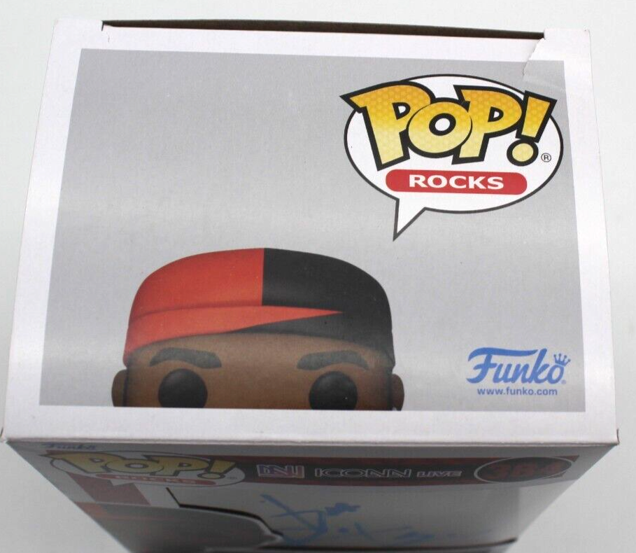 Ja Rule Signed Funko Pop 384 Rocks Icon Live w/Beckett COA BM61806 Window Swap