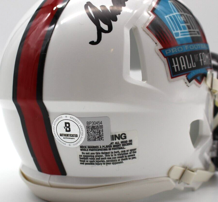 Andre Reed Signed HOF Mini Football Helmet Buffalo Bills w/Beckett COA BP30454